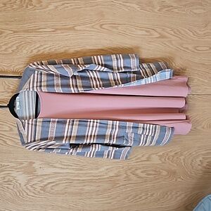 Wallflower dress and sweater